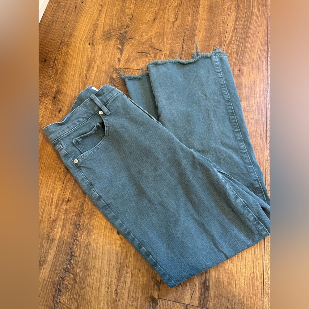 Women’s LOFT high waisted kick cropped jeans